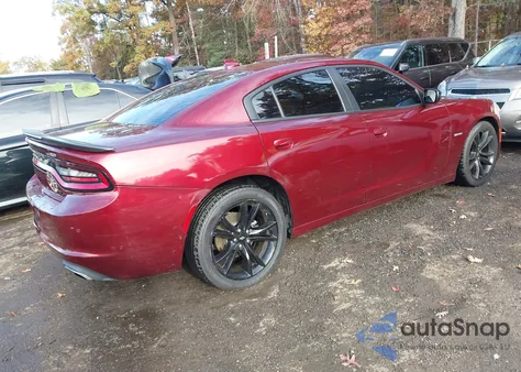2018 Dodge Charger R/T Rwd z USA, uszkodzony, nr VIN 2C3CDXCT4JH180178